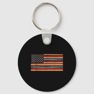 Llavero Bandera Americana Mexicana Serape Cinco De Mayo Fi
