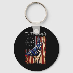 Llavero Bandera Americana Nosotros El Pueblo Historia 1776