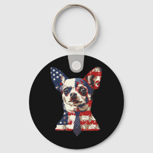 Llavero Bandera Americana Patriótica Usa 4 De Julio EEUU