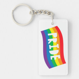 Llavero Bandera arco iris del orgullo