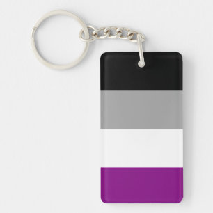 Llavero Bandera asexual