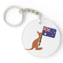 llavero bandera australia canguro