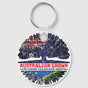 Llavero Bandera australiana de las Islas Salomón