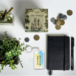 Llavero Bandera azul amarilla ucraniana unidos estamos cit