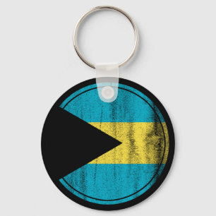 Llavero Bandera bahameña de la independencia de Bahamas