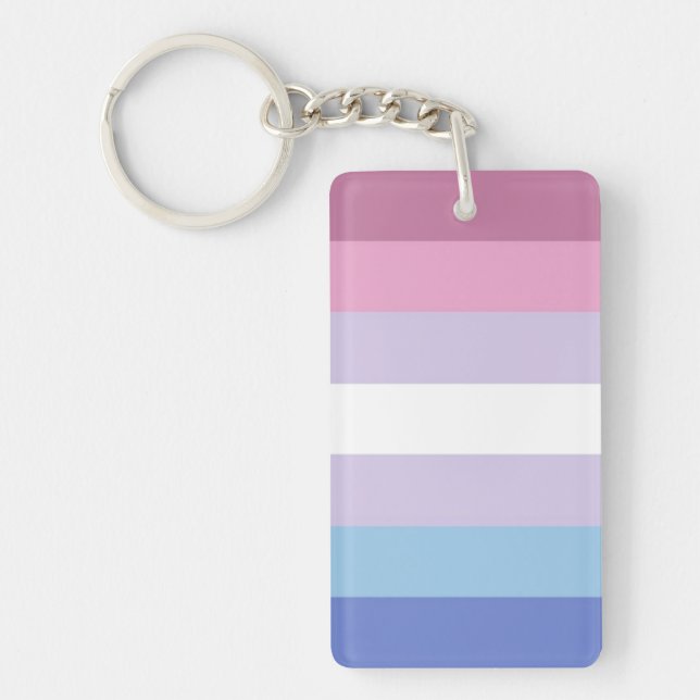 Llavero Bandera Bigender (Frente)