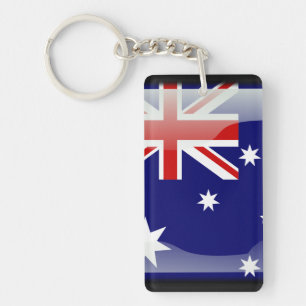 Llavero Bandera brillante australiana