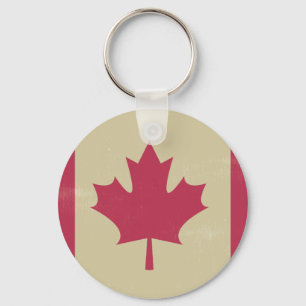Llavero bandera canadiana