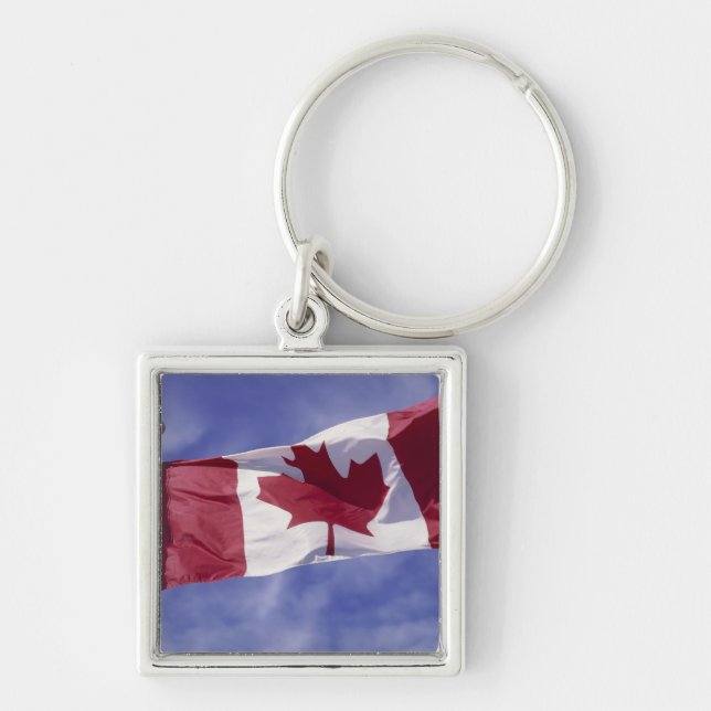 Llavero bandera canadiense (Frente)
