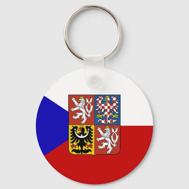 Llavero Bandera checa (Anverso)