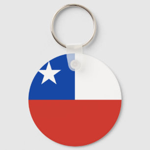 Llavero Bandera chilena