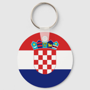 Llavero Bandera croata - Trobojnica