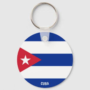 Llavero Bandera cubana encantadora patriótica
