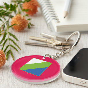 Llavero Bandera de Abruzzo (Italia)