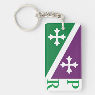 Llavero Bandera de Adjuntas, Puerto Rico