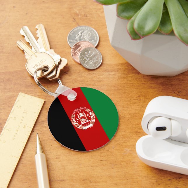 Llavero Bandera de Afganistán (Escritorio )
