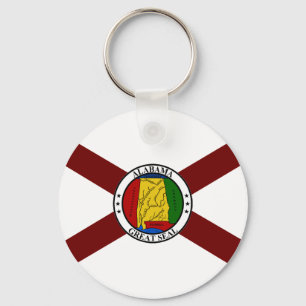Llavero Bandera de Alabama