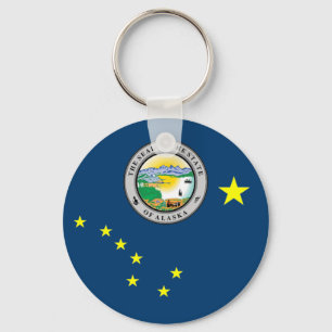 Llavero Bandera de Alaska