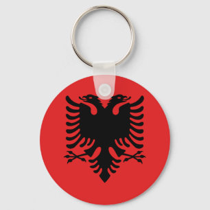 Llavero Bandera de Albania - Flamuri Kombëtar - bandera