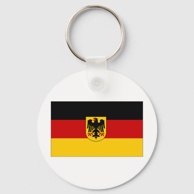 Llavero Bandera de Alemania (Anverso)