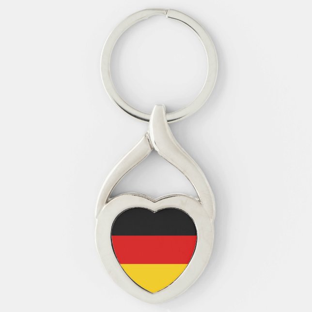 Llavero Bandera de Alemania (Anverso)
