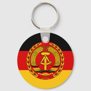 Llavero Bandera de Alemania Oriental - Flagge der DDR (GDR