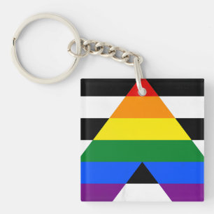 Llavero Bandera de aliado heterosexual