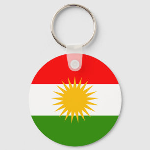 Llavero Bandera de alta calidad del Kurdistan