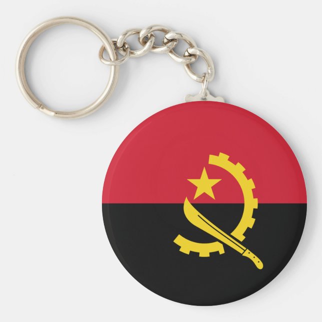 Llavero Bandera de Angola (Frente)