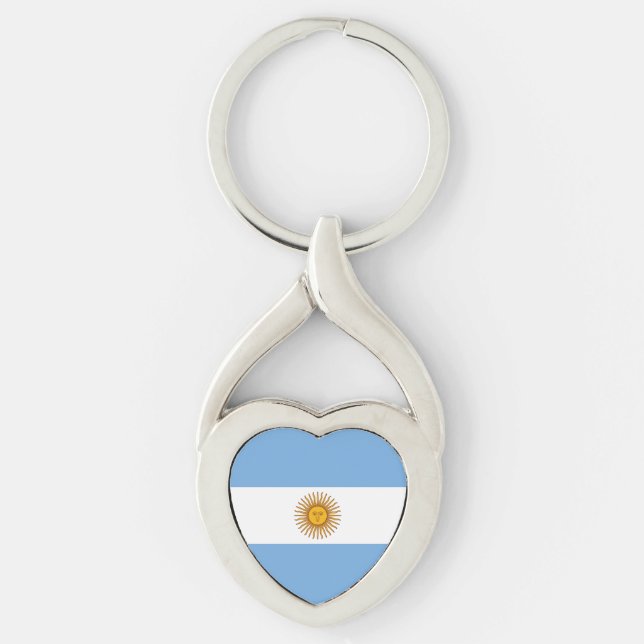 Llavero Bandera de Argentina (Anverso)