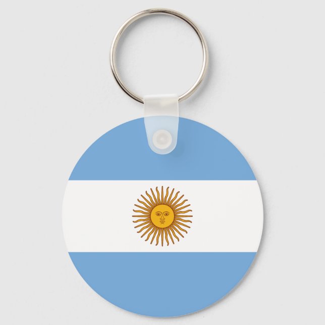 Llavero Bandera de Argentina (Anverso)