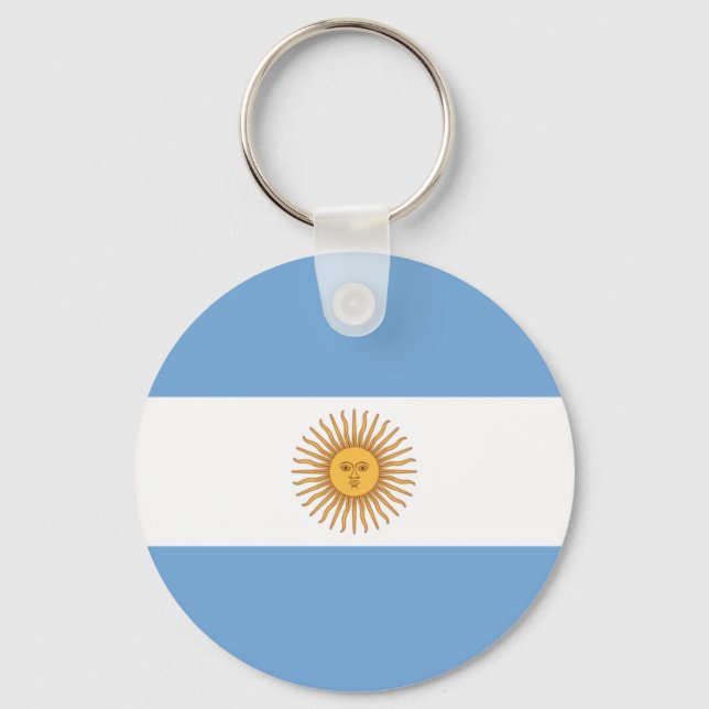 Llavero Bandera de Argentina (Anverso)