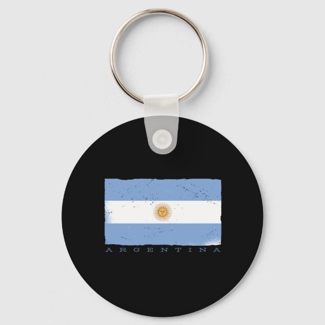 Llavero Bandera de ARGENTINA (Anverso)
