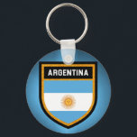 Llavero Bandera de Argentina<br><div class="desc">Bandera de Argentina</div>