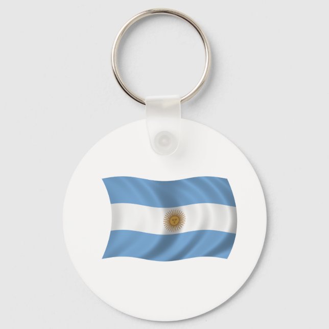 Llavero Bandera de Argentina (Anverso)
