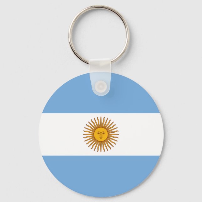 Llavero Bandera de Argentina - Bandera de Argentina (Anverso)
