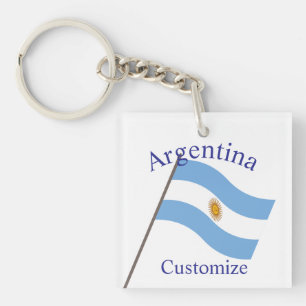 Llavero Bandera de Argentina Thunder_Cove