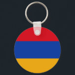 Llavero Bandera de Armenia<br><div class="desc">Bandera de Armenia</div>