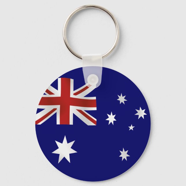 Llavero Bandera de Australia (Anverso)