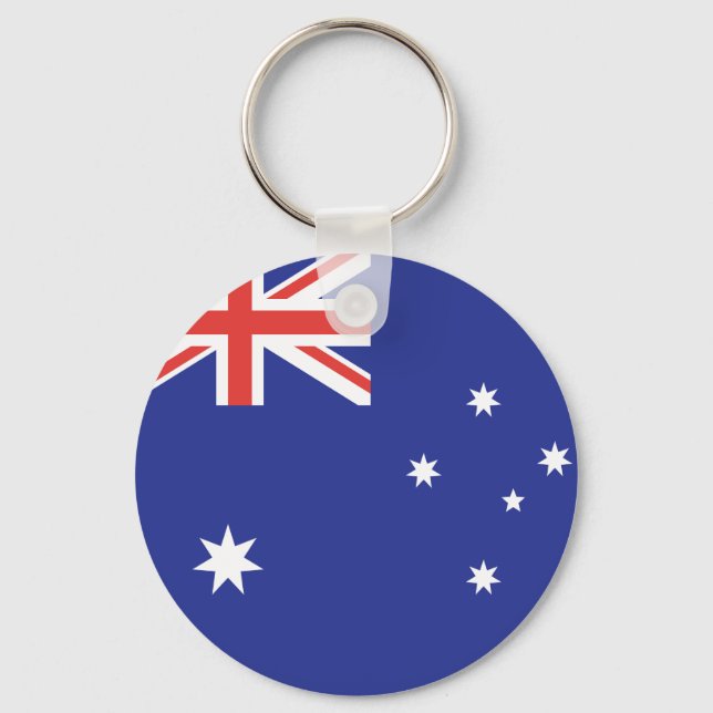 Llavero Bandera de Australia (Anverso)
