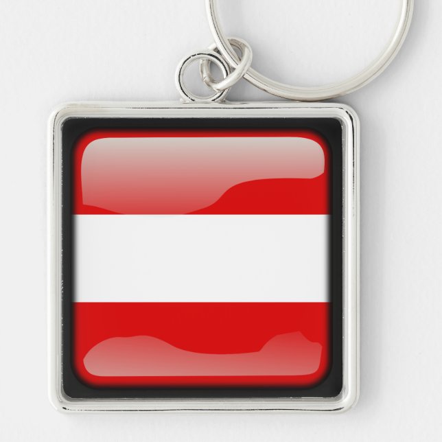 Llavero Bandera de Austria (Frente)
