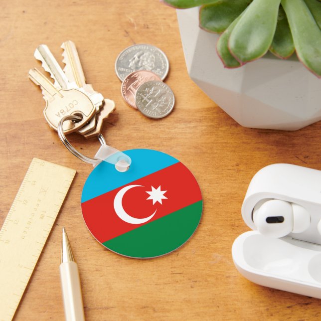 Llavero Bandera de Azerbaiyán (Escritorio )
