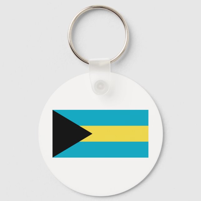 Llavero Bandera de Bahamas (Anverso)
