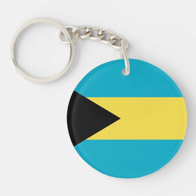 Llavero Bandera de Bahamas (Frente)