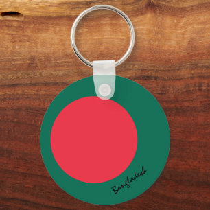 Llavero Bandera de Bangladesh y patriotas de Bangladesh / 