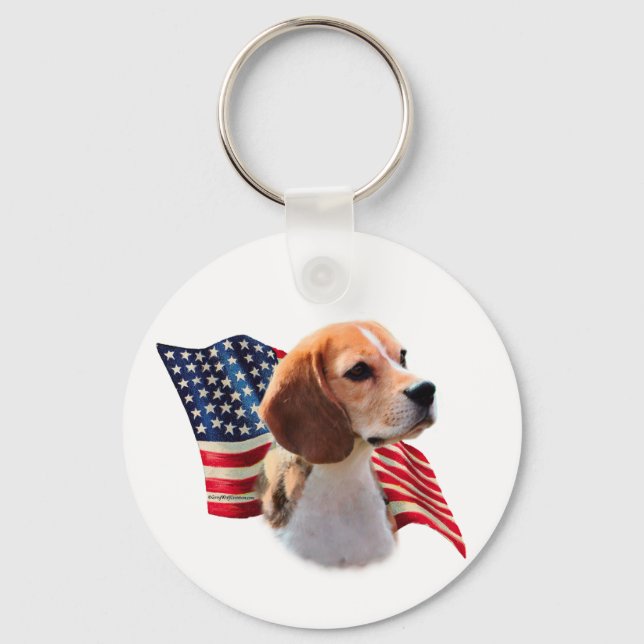 Llavero Bandera de Beagle (Anverso)