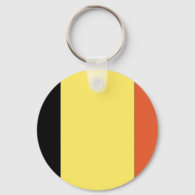 Llavero Bandera de Bélgica (Anverso)