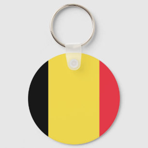Llavero Bandera de Bélgica Keychain