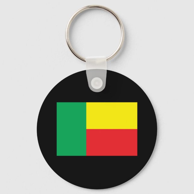 Llavero Bandera de Benín (Anverso)