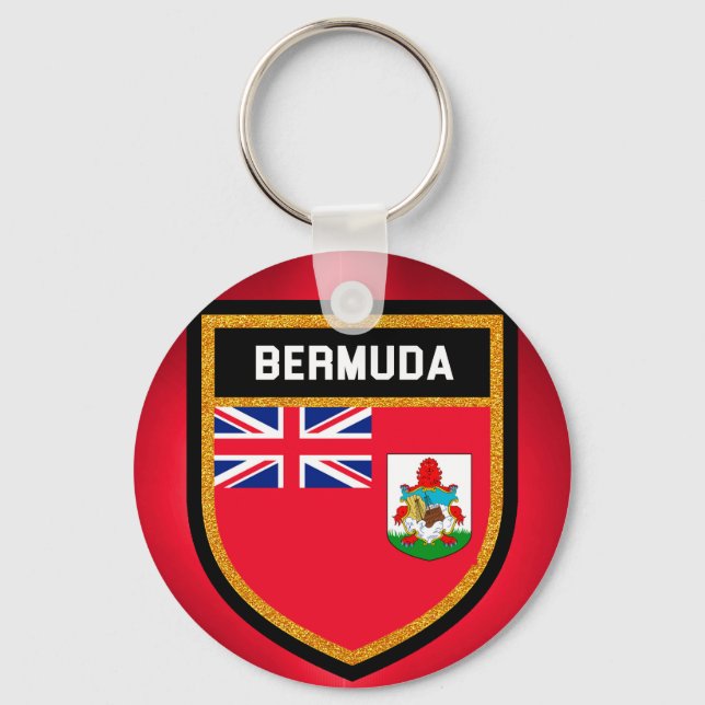 Llavero Bandera de Bermudas (Anverso)
